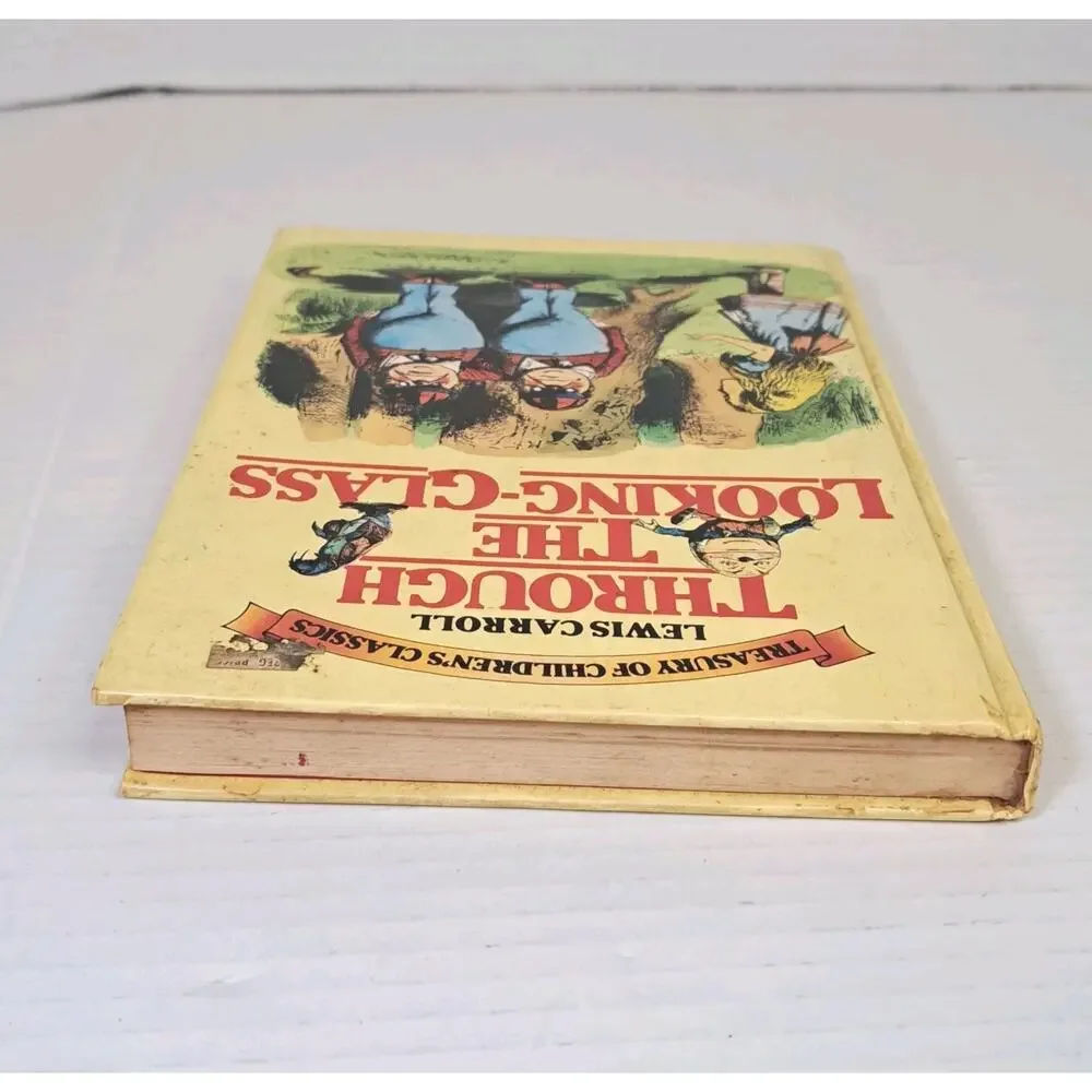 Through The Looking Glass Lewis Carroll John Tenniel Hardcover 1981 Vintage